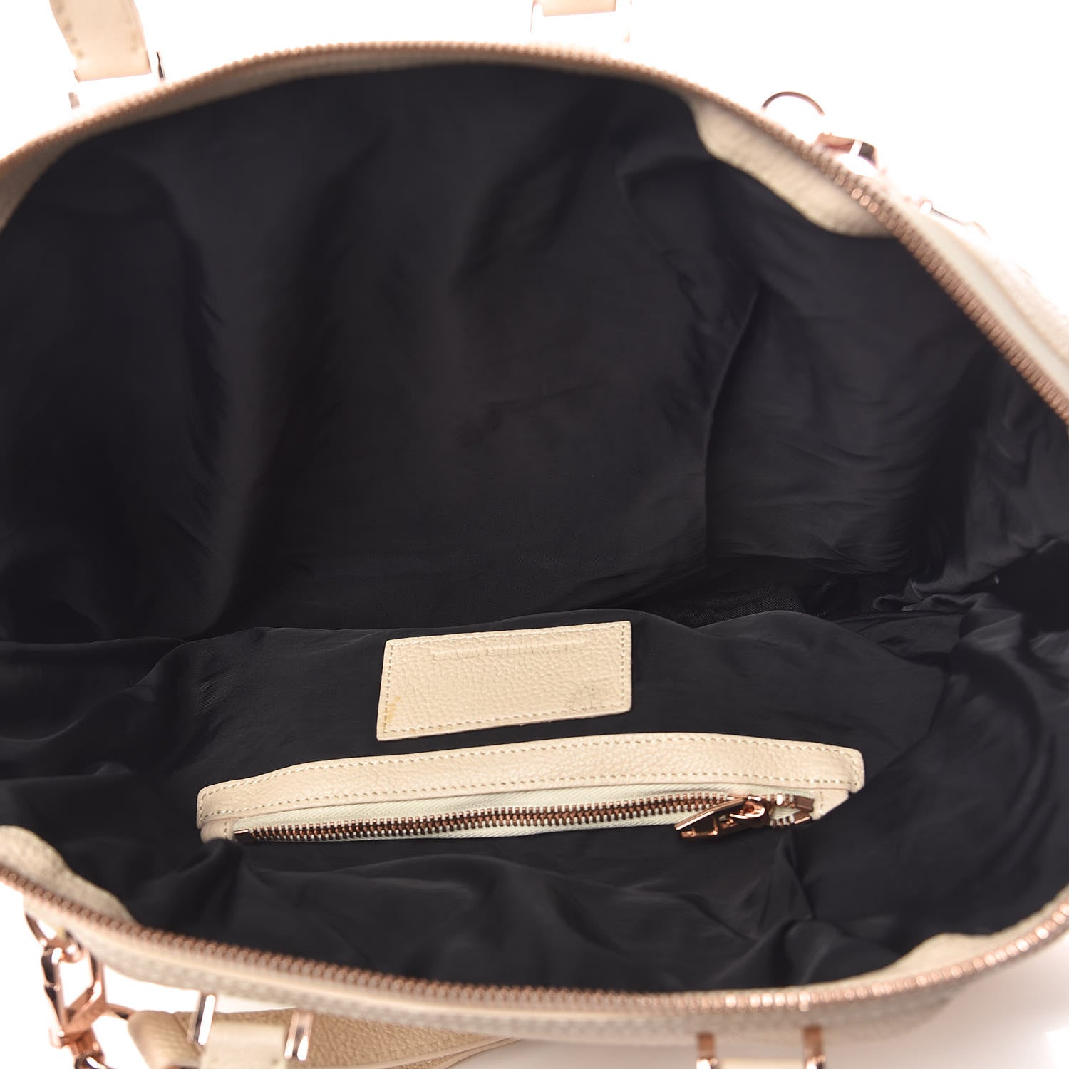 Alexander Wang Pebbled Calfskin Large Emile Eggshell 8 of 15