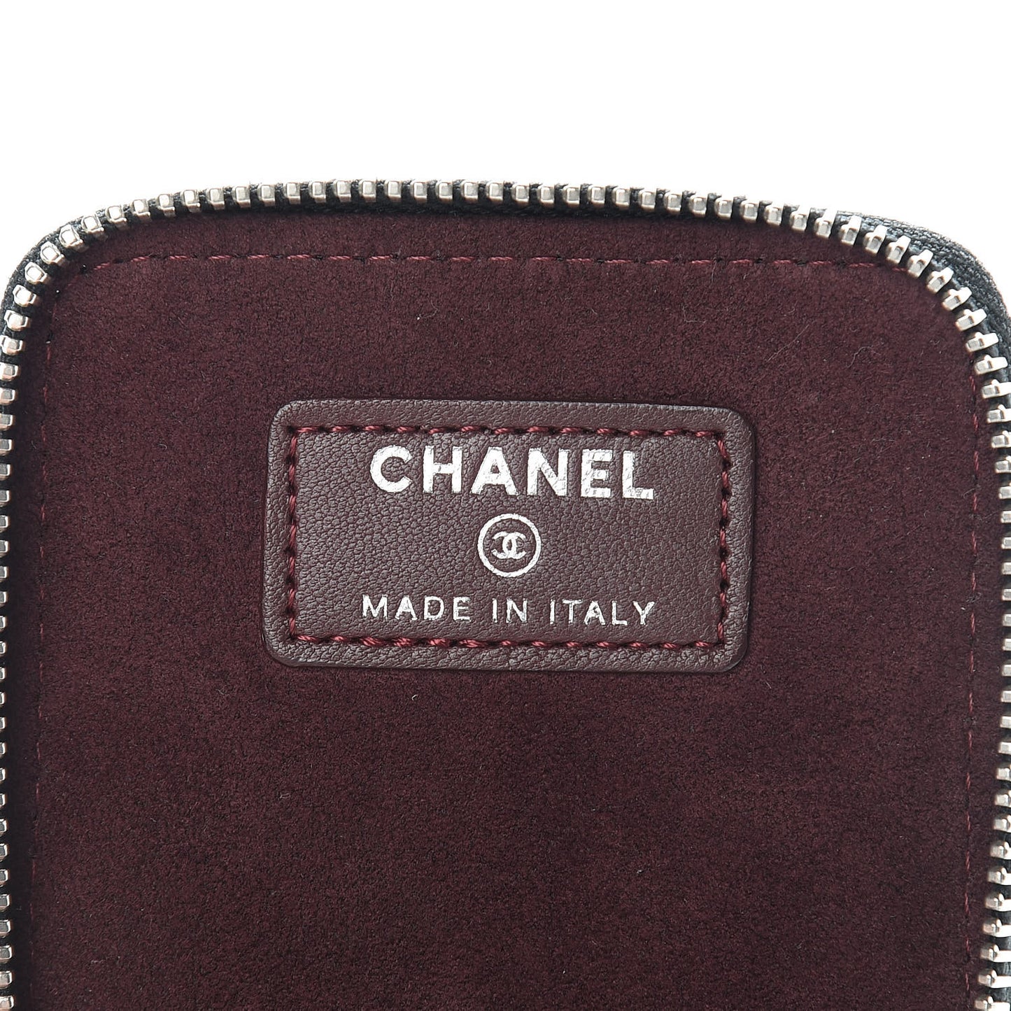 Lambskin Quilted Jewelry Travel Case Black