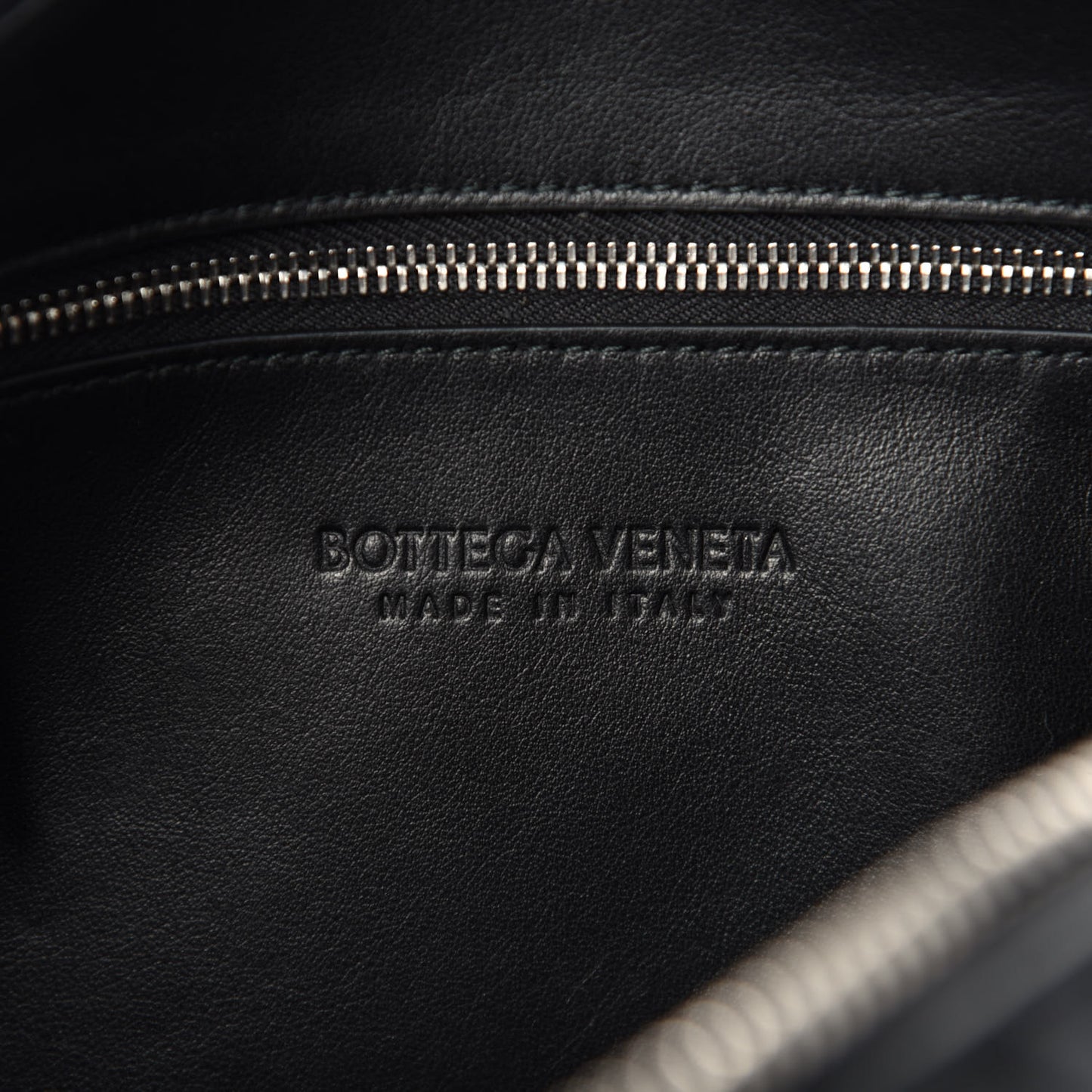 Nappa Intrecciato Crossbody Black