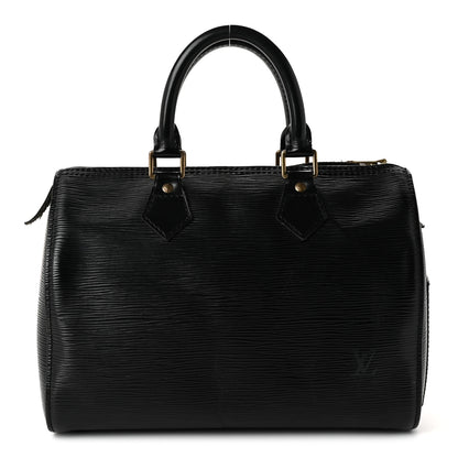 Louis Vuitton Epi Speedy 25 Black 1 of 10