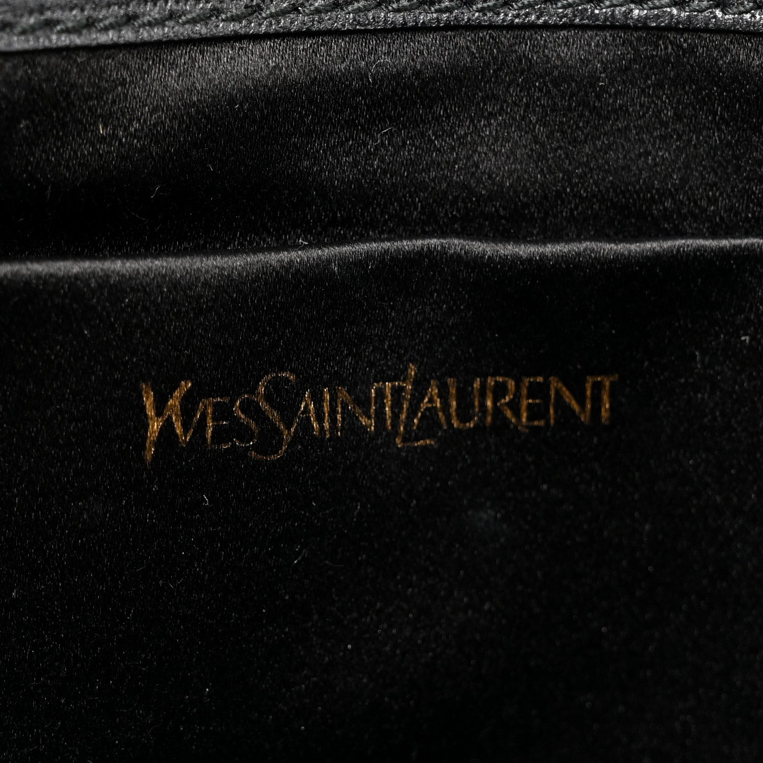 Saint Laurent Textured Calfskin Classic Y Ligne Clutch Black 6 of 11