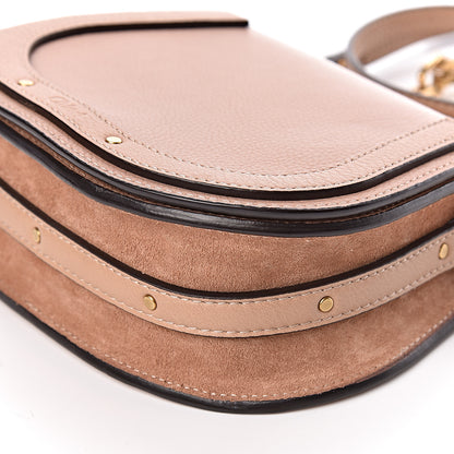 Chloe Calfskin Suede Small Nile Bracelet Bag Biscotti Beige 9 of 10