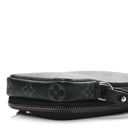 Louis Vuitton Monogram Eclipse Reverse Double Phone Pouch 9 of 10