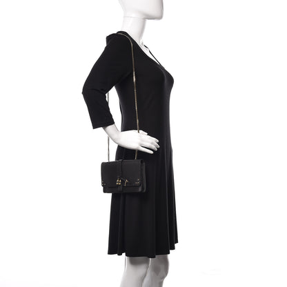 Chloe Calfskin Aurore Wallet on Chain Black 2 of 10