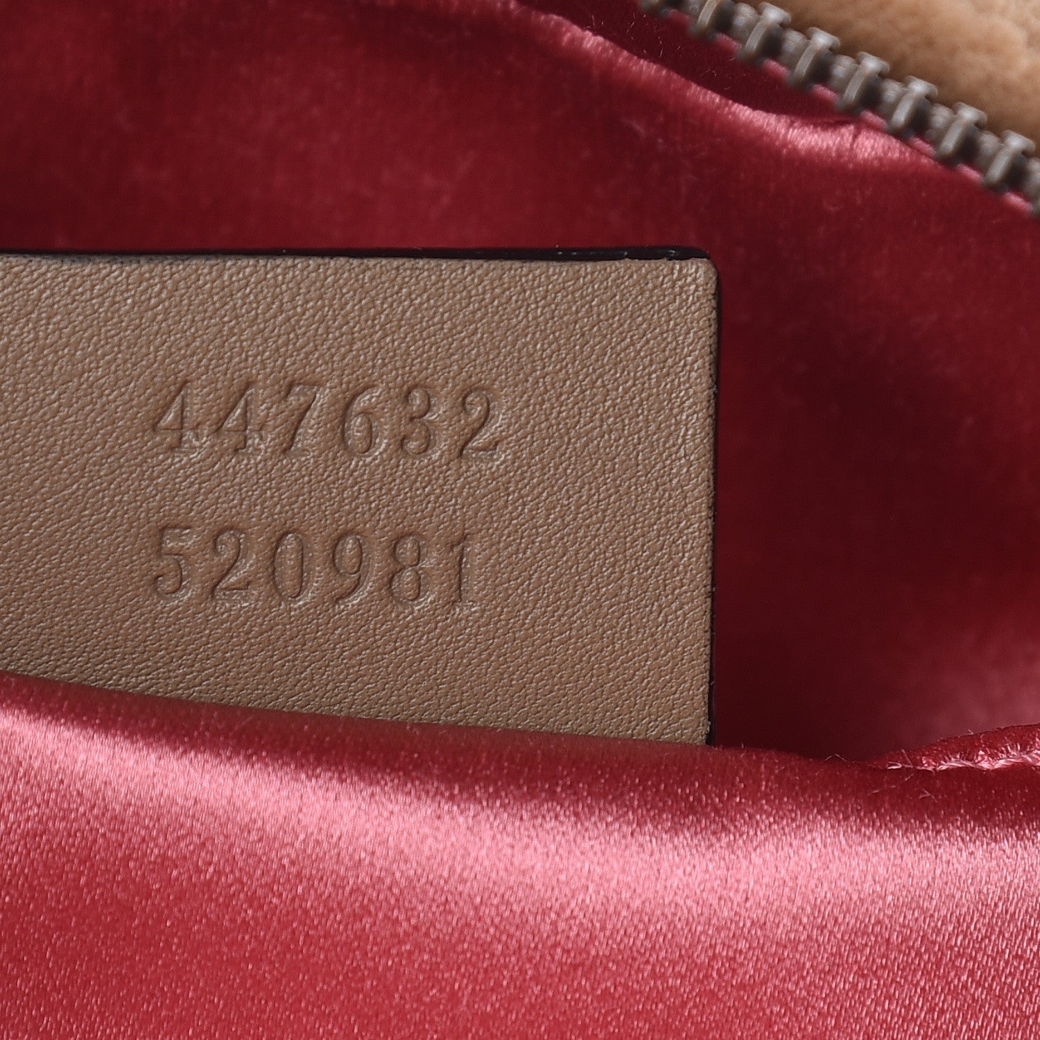 Gucci Velvet Matelasse Small GG Marmont Chain Shoulder Bag Taupe 7 of 10