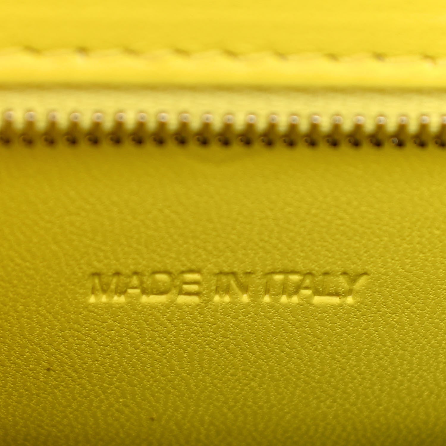 Balenciaga Shiny Calfskin Crocodile Embossed Small Hourglass Top Handle Bag Light Yellow 7 of 11