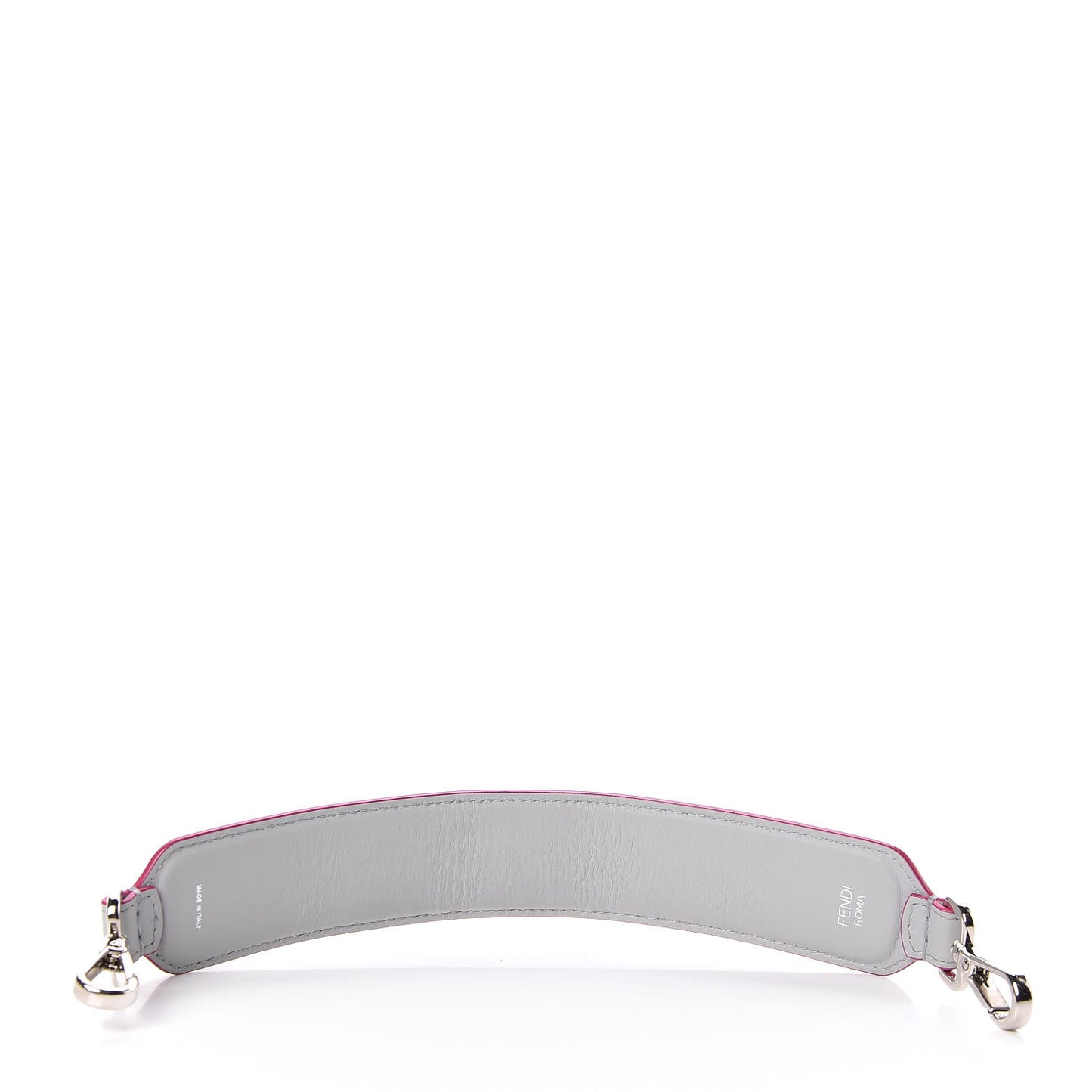 Vitello Century Fun Fair Metal Studded Mini Strap You Grigio Perla Multicolor