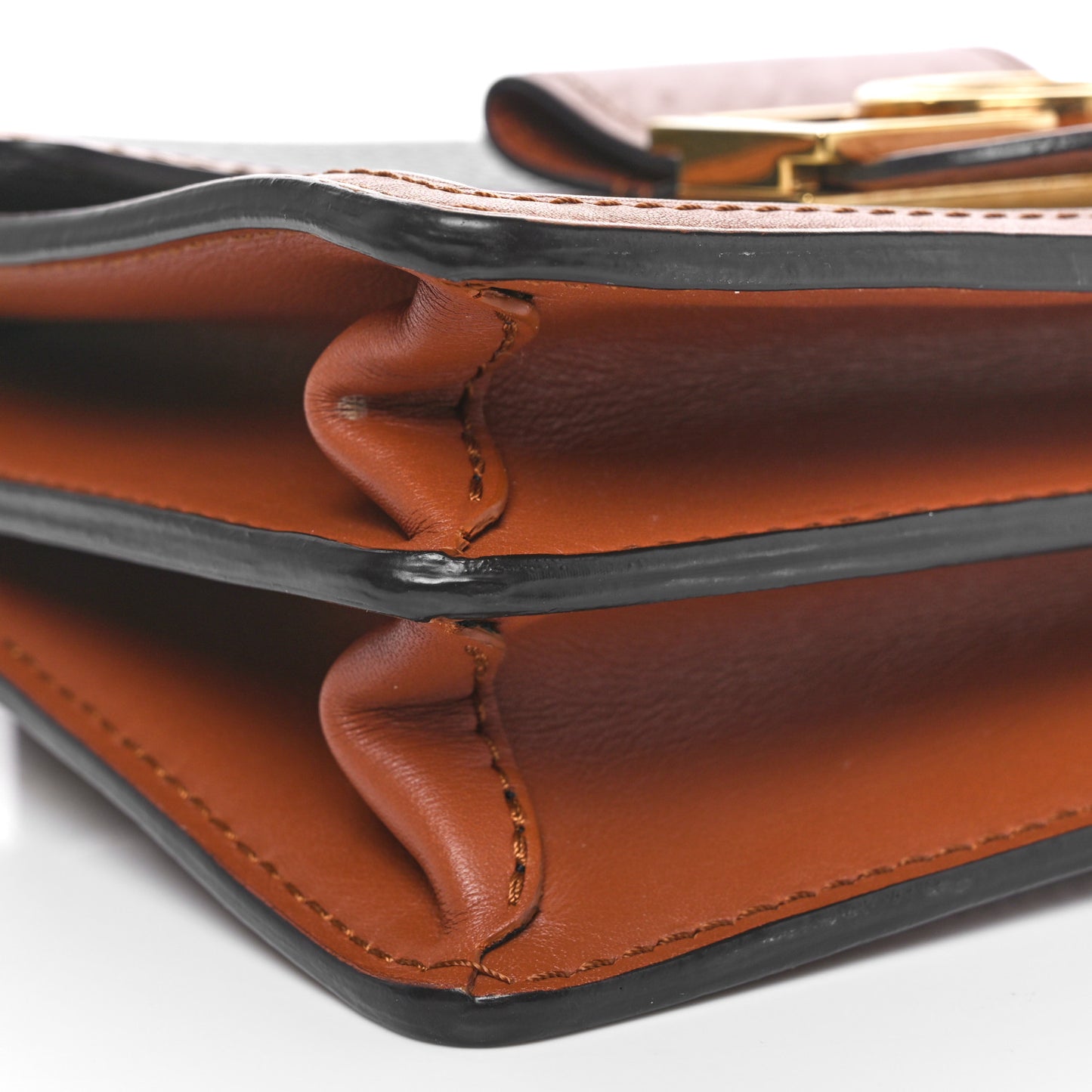 Taurillon Mini Dauphine Blackberry Snow