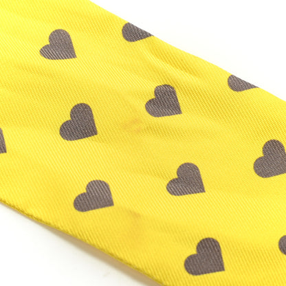 Hermes Silk Jungle Love Love Twilly Jaune Vif Canard 5 of 5