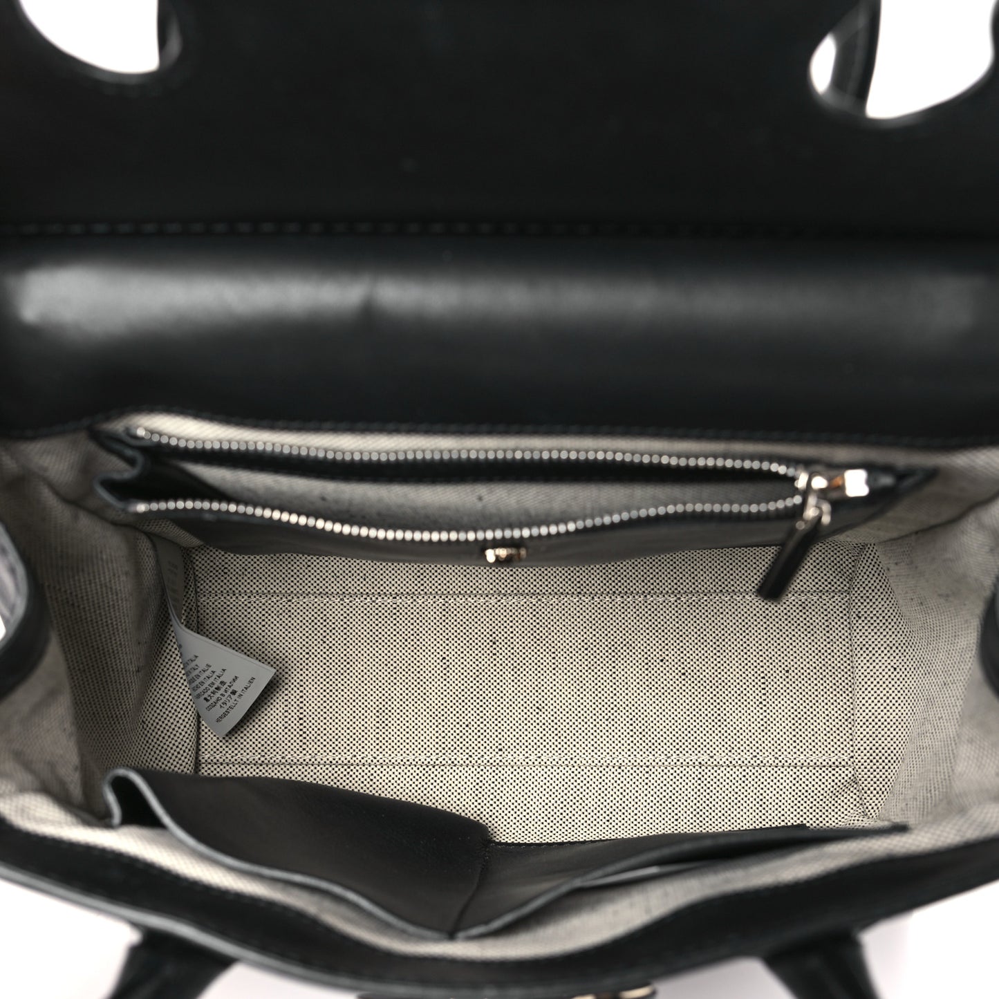 Calfskin Medium Palazzo Empire Bag Black