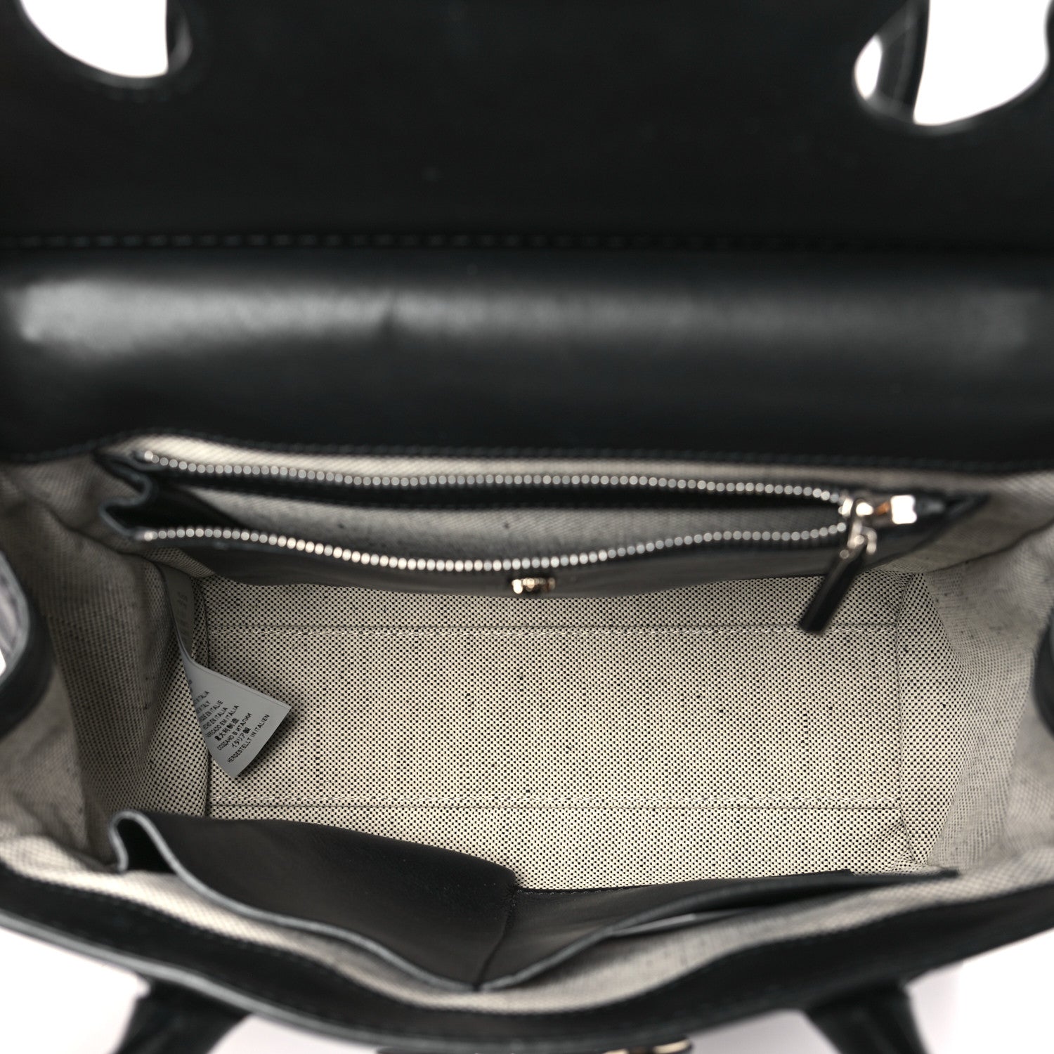 Versace Calfskin Medium Palazzo Empire Bag Black 5 of 8