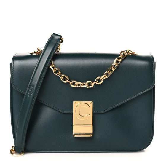 Shiny Calfskin Medium C Bag Amazone