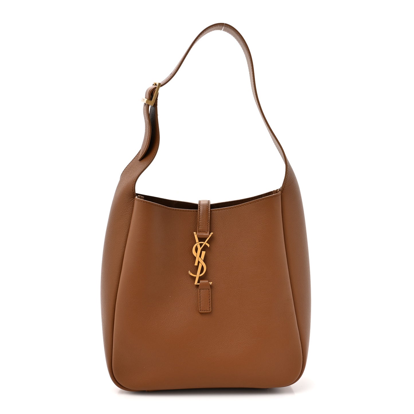 Grained Calfskin Small Le 5 A 7 Supple Hobo Fox