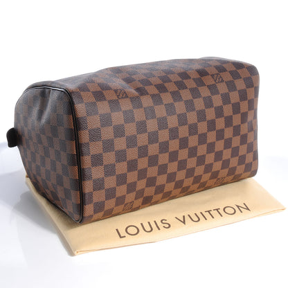 Louis Vuitton Damier Ebene Speedy 30 4 of 8
