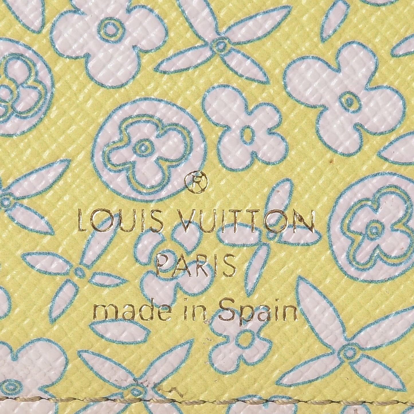 Monogram Fleuri Insolite Wallet Yellow