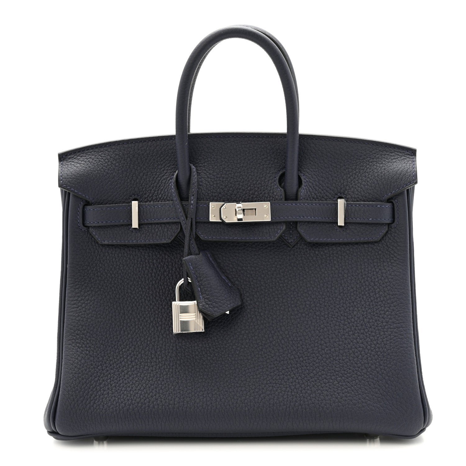 Hermes Togo Birkin 25 Bleu Nuit 1 of 11