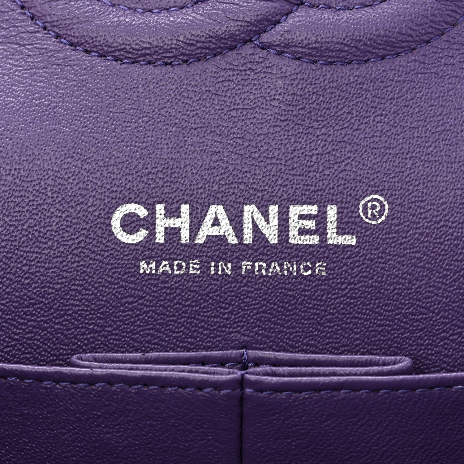 Chanel Patent Quilted Medium Double Flap Light Purple 6 of 11