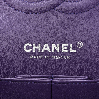 Chanel Patent Quilted Medium Double Flap Light Purple 6 of 11