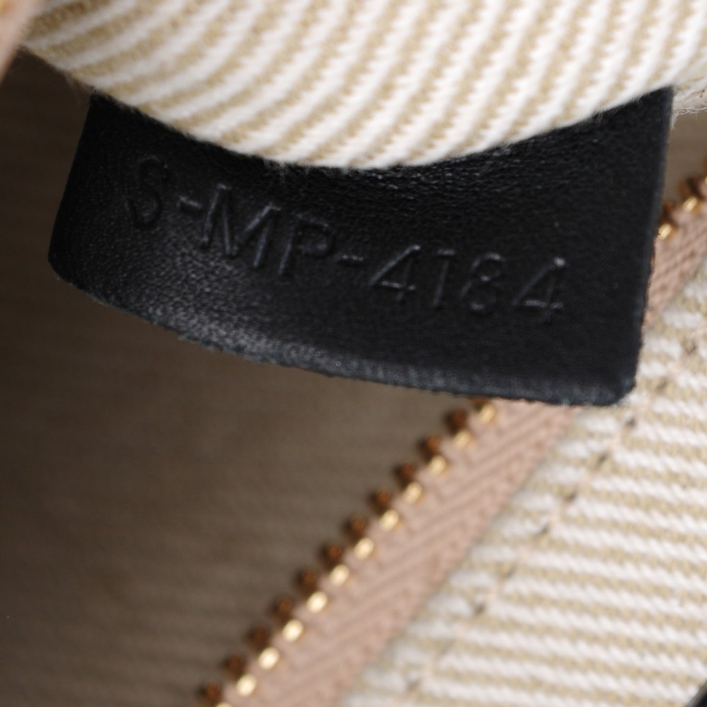 Cotton Canvas Calfskin Mini Belt Bag Black