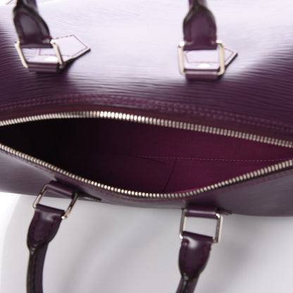 Louis Vuitton Epi Speedy 25 Cassis 6 of 8