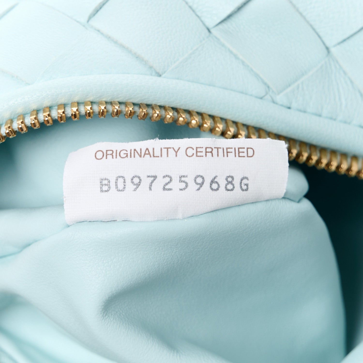 Bottega Veneta Nappa Intrecciato Mini Jodie Teal Washed 8 of 11