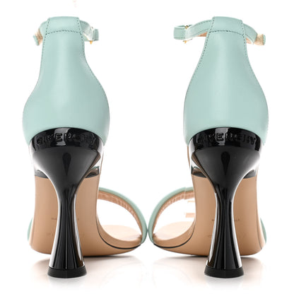 Givenchy Goatskin Carene Two Toned Sandals 40 Acqua Marine 5 of 10