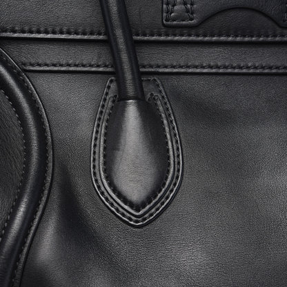 Celine Smooth Calfskin Mini Luggage Black 13 of 17