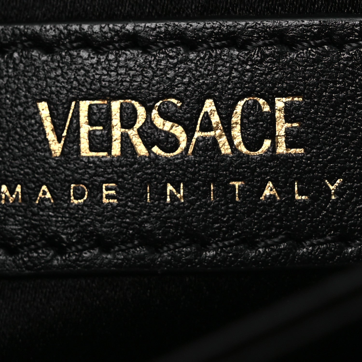 Versace Satin Crystal Mini Kleio Crossbody Bag Black 6 of 11