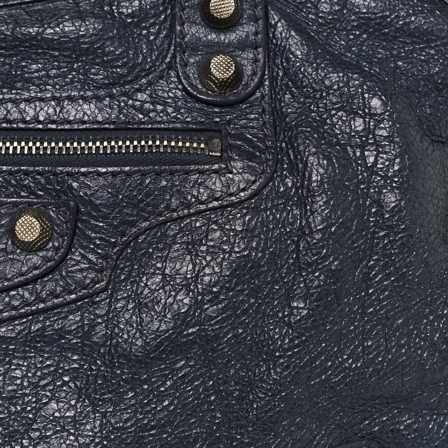Agneau Giant 12 Gold Hardware City Gris Fossile