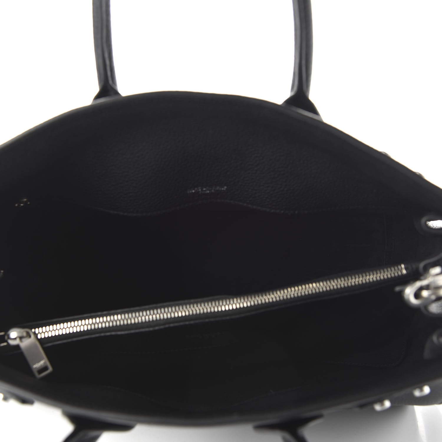 Saint Laurent Grained Calfskin Small Supple Sac De Jour Black 6 of 11