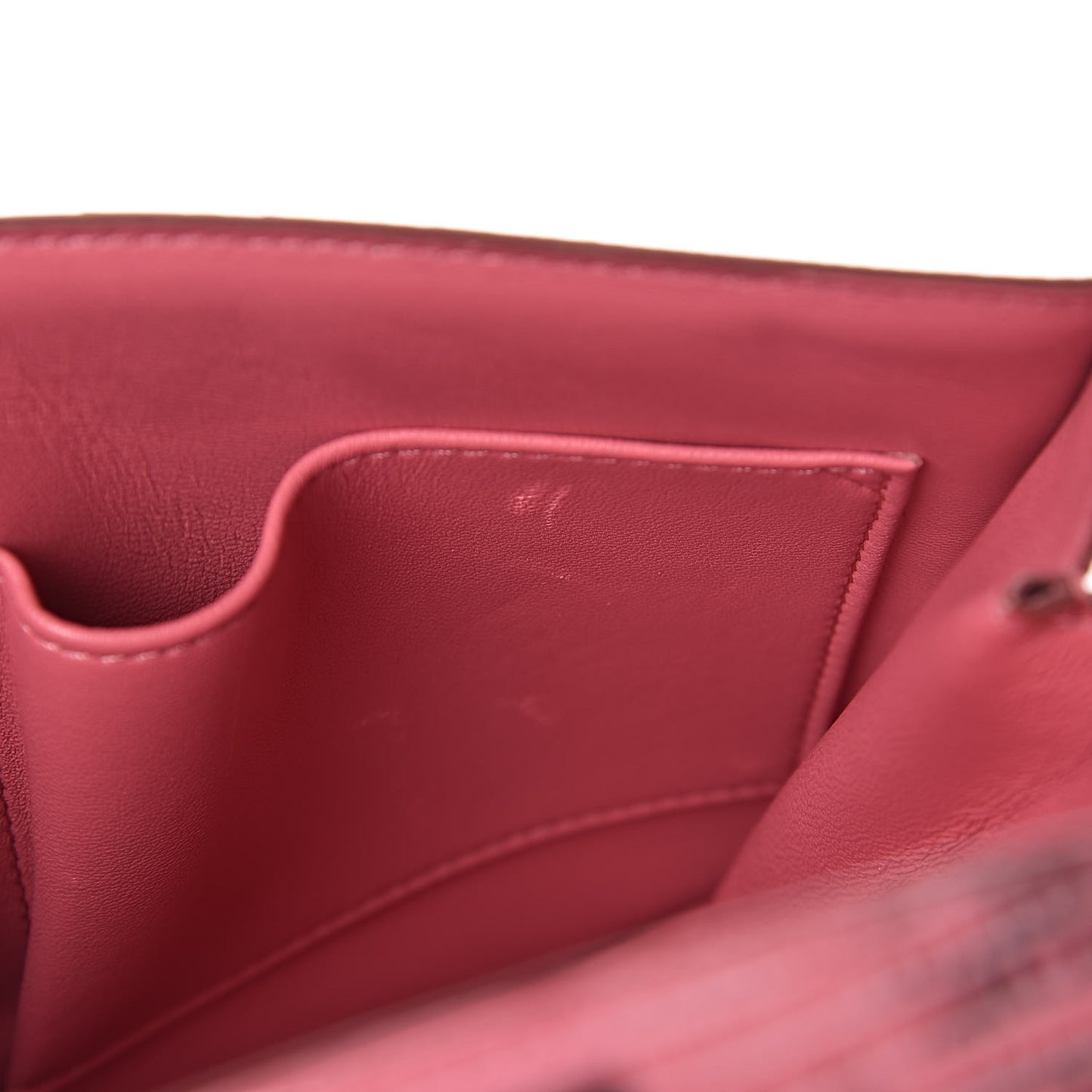 Lizard Medium Classic Box Flap Bag Pink Grey