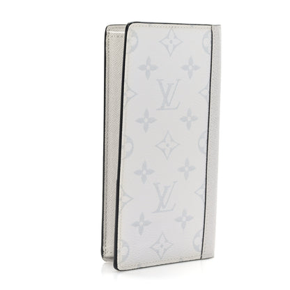 Louis Vuitton Taigarama Brazza Wallet NM Antarctica 3 of 6