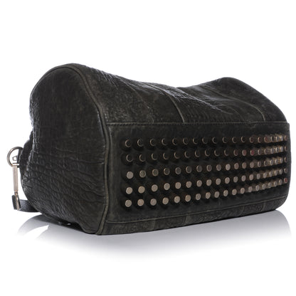Alexander Wang Leather Rocco Duffel Smoke 4 of 6