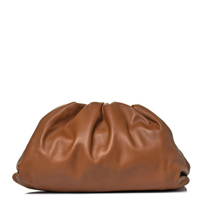 Bottega Veneta Smooth Butter Calf The Pouch Oversized Clutch Cammello 1 of 10