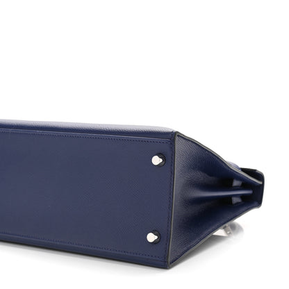 Hermes Epsom Kelly Sellier 28 Bleu Saphir 11 of 15