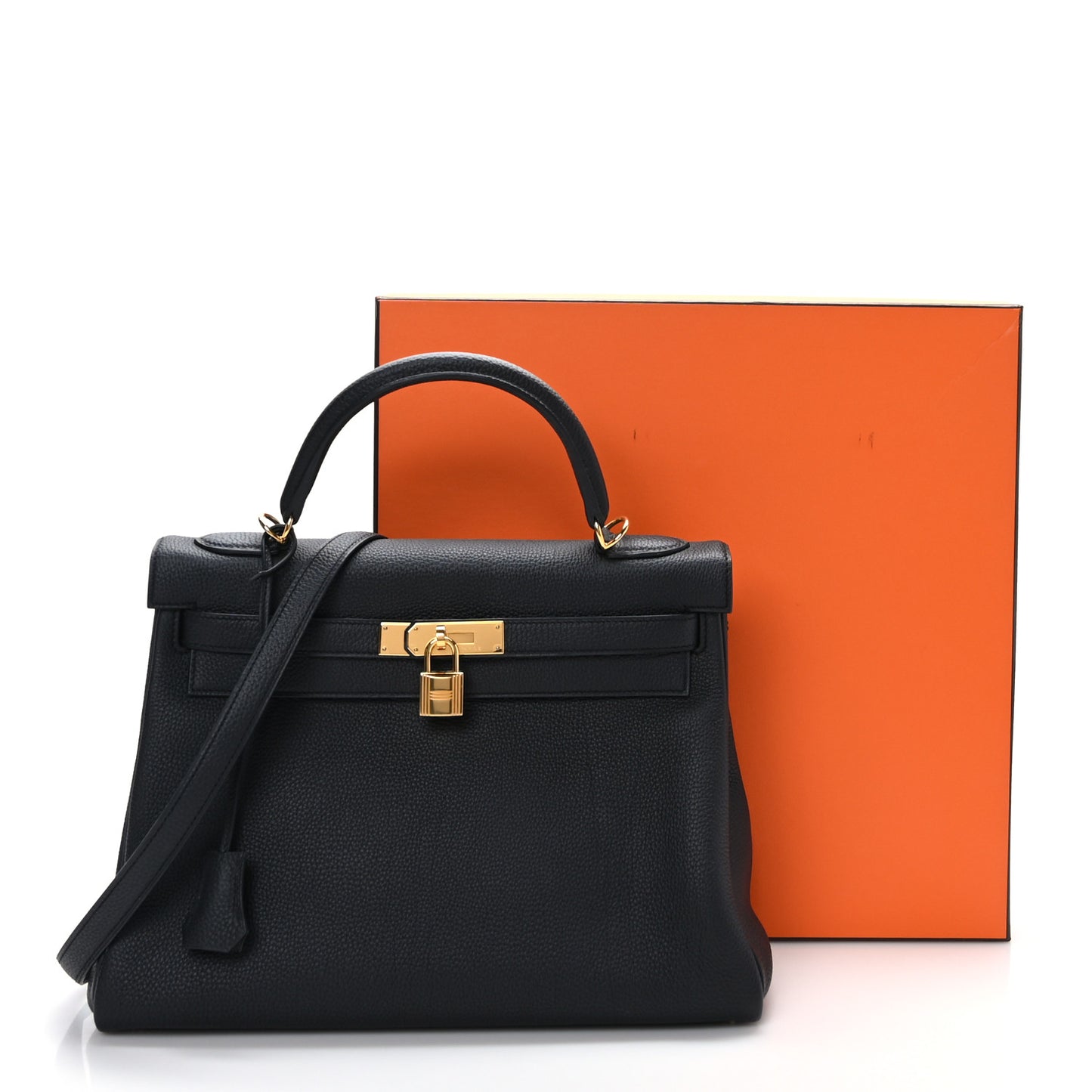 Togo Kelly Retourne 32 Black