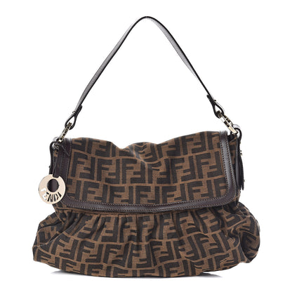 Fendi Zucca Medium Chef Shoulder Bag Tobacco 1 of 10