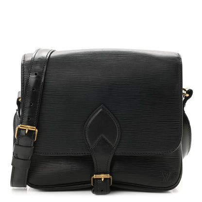 Louis Vuitton Epi Cartouchiere 22 Black 1 of 11