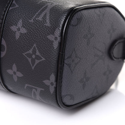 Louis Vuitton Reverse Monogram Eclipse Keepall XS Black 9 of 10