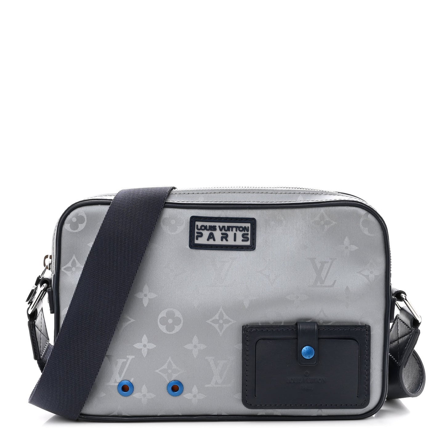 Monogram Alpha Messenger Satellite Silver