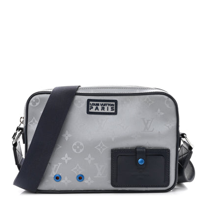 Louis Vuitton Monogram Alpha Messenger Satellite Silver 1 of 11