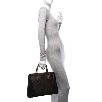 Louis Vuitton Monogram Tote W PM Black 3 of 20