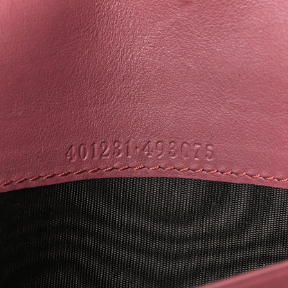 Gucci GG Supreme Monogram Blooms Mini Dionysus Chain Wallet Beige Multicolor Dry Rose 6 of 12