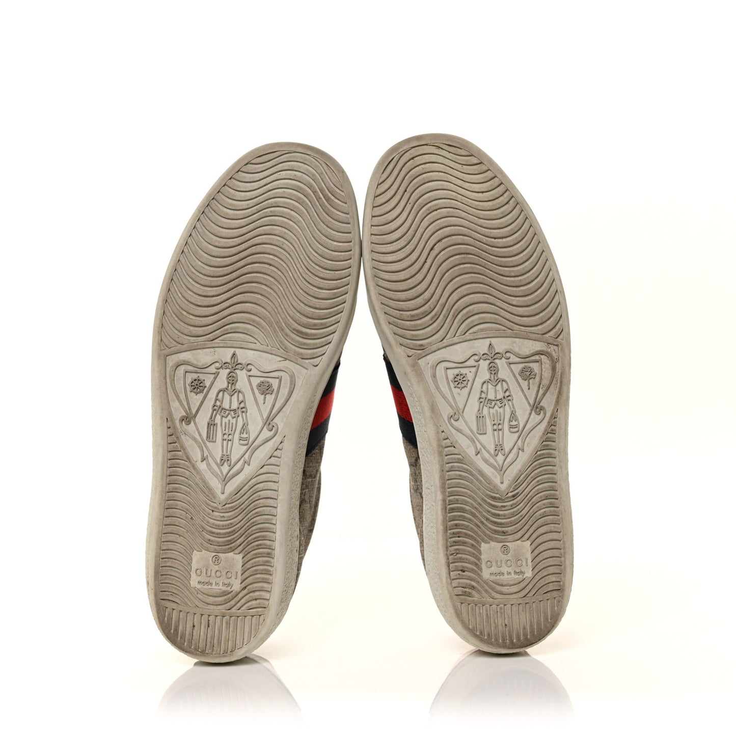 GG Supreme Monogram Womens Ace Low-Top Sneaker 35.5 Beige