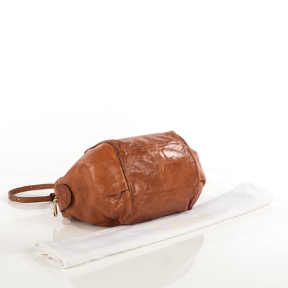 Chloe Calfskin Medium Ethel Satchel Tan 4 of 12