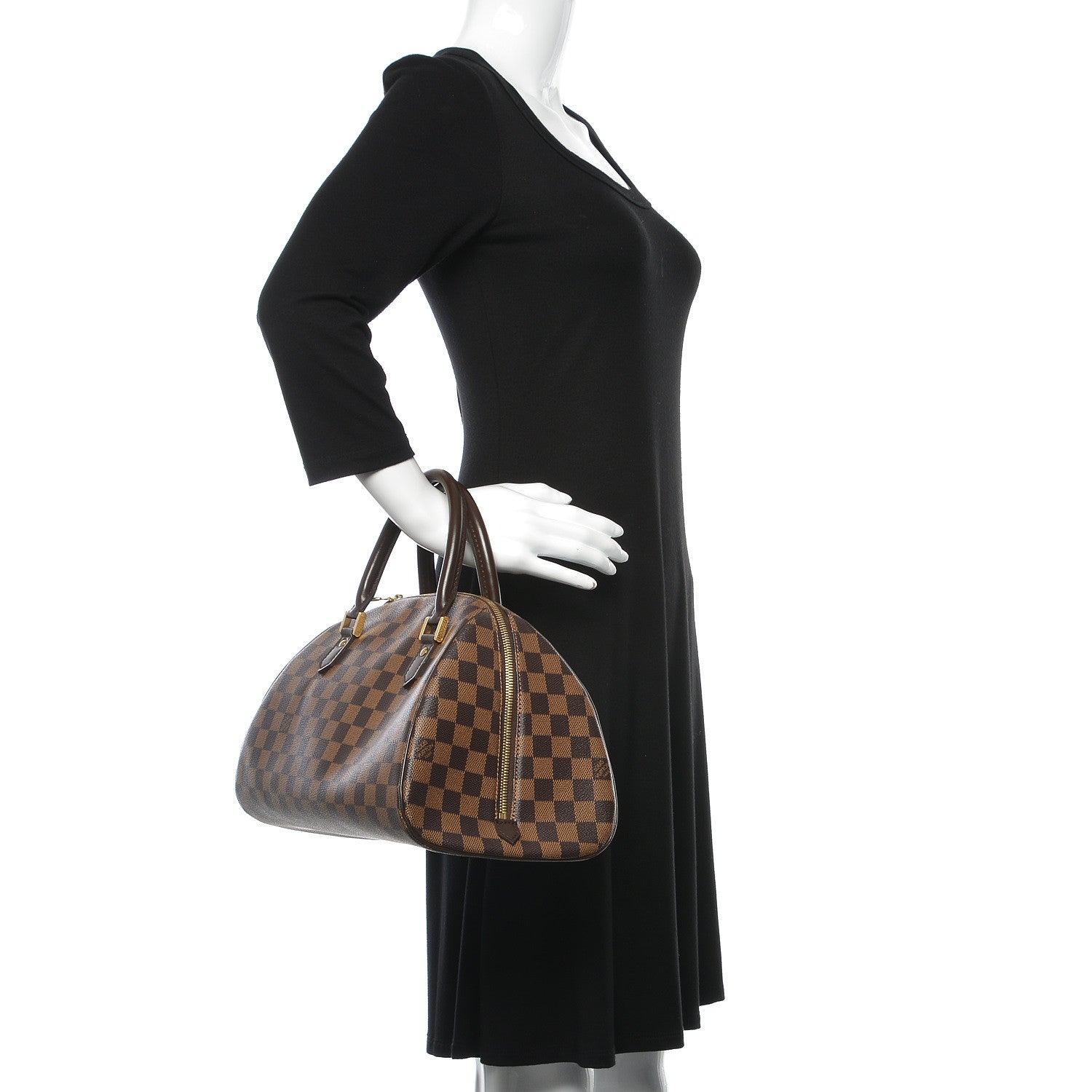 Louis Vuitton Damier Ebene Ribera MM 2 of 9