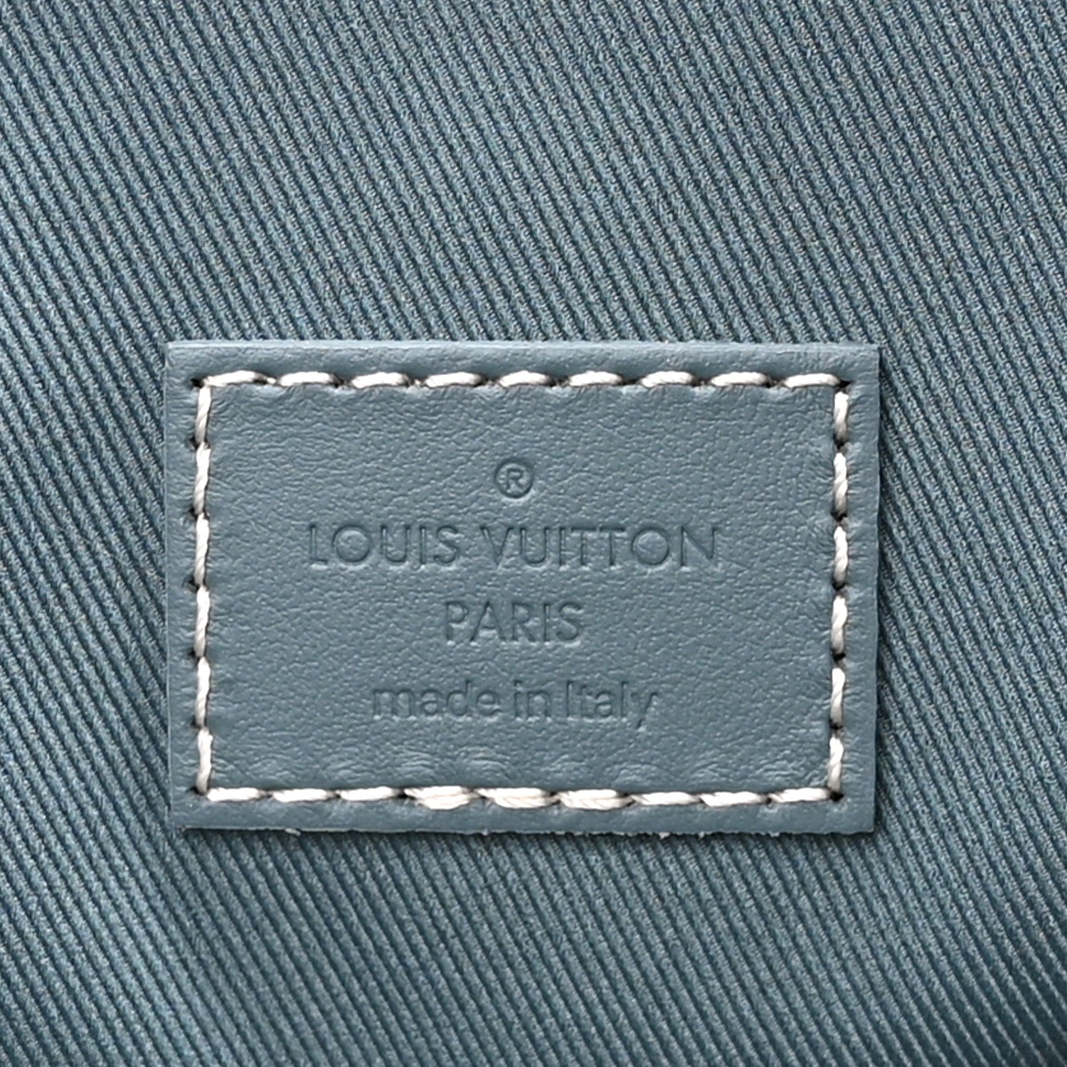 Louis Vuitton Monogram Washed Denim Keepall Bandouliere 50 Blue 5 of 8