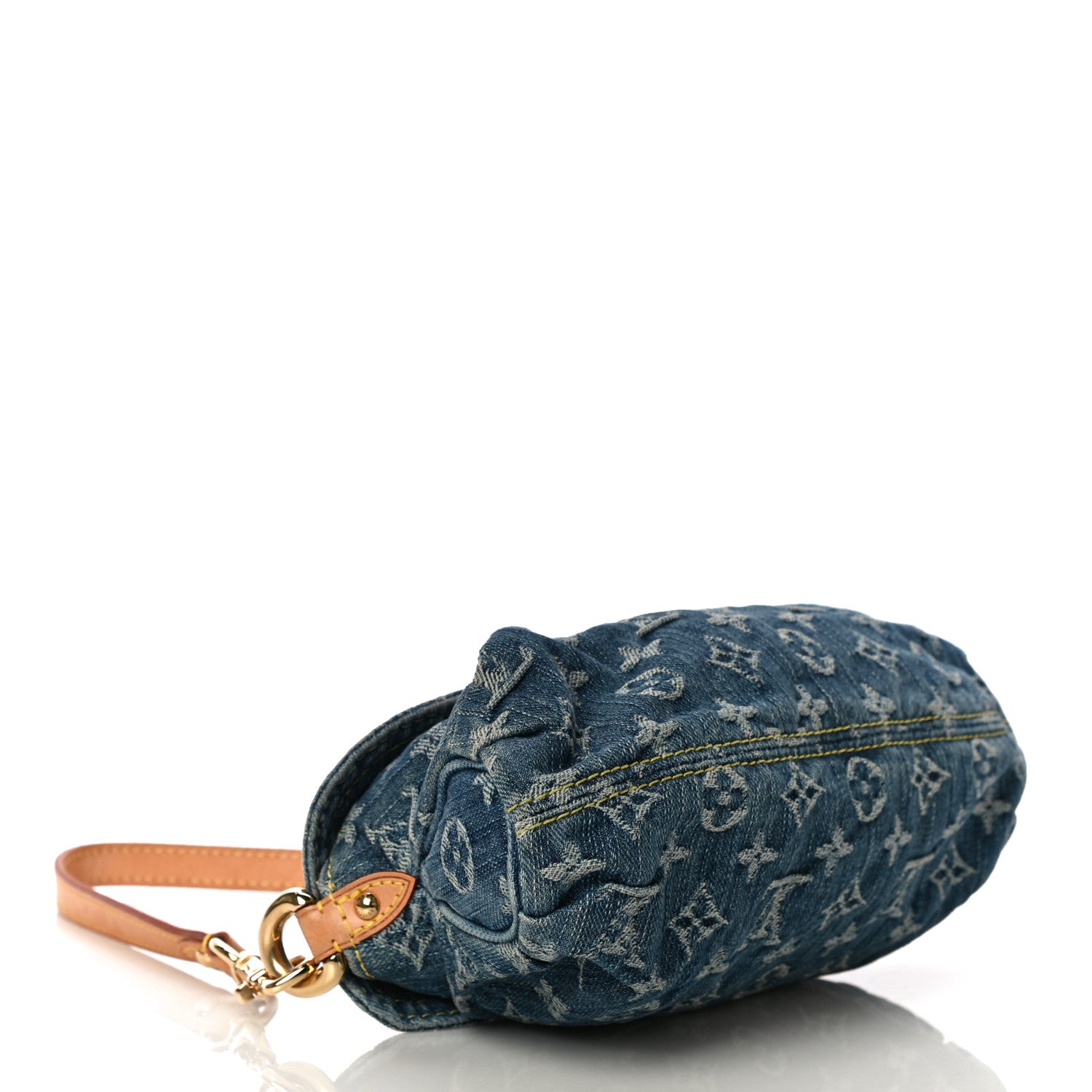 Louis Vuitton Monogram Denim Mini Pleaty Blue 4 of 10