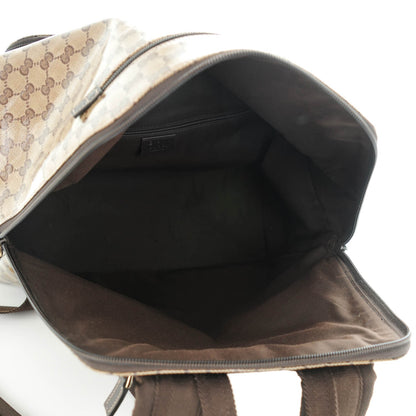 Gucci Crystal Monogram Backpack Dark Brown 5 of 7