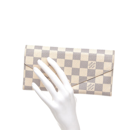Louis Vuitton Damier Azur Josephine Wallet 2 of 8